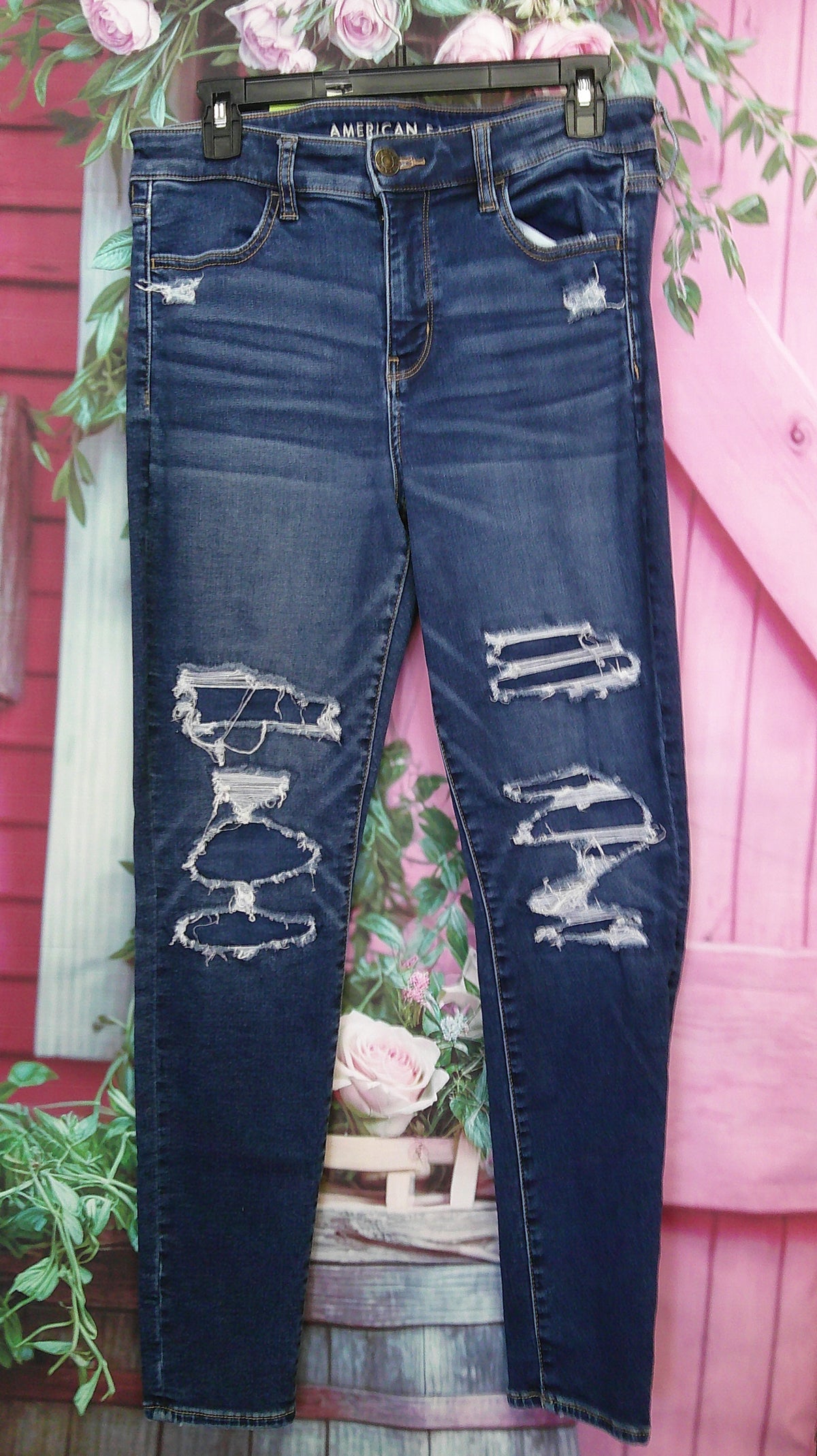 (P) American Eagle Stretch 10 Jeans 10/15/26