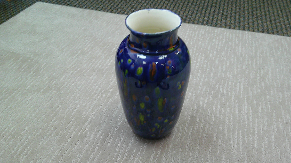 (P) Blue Ceramic Vase