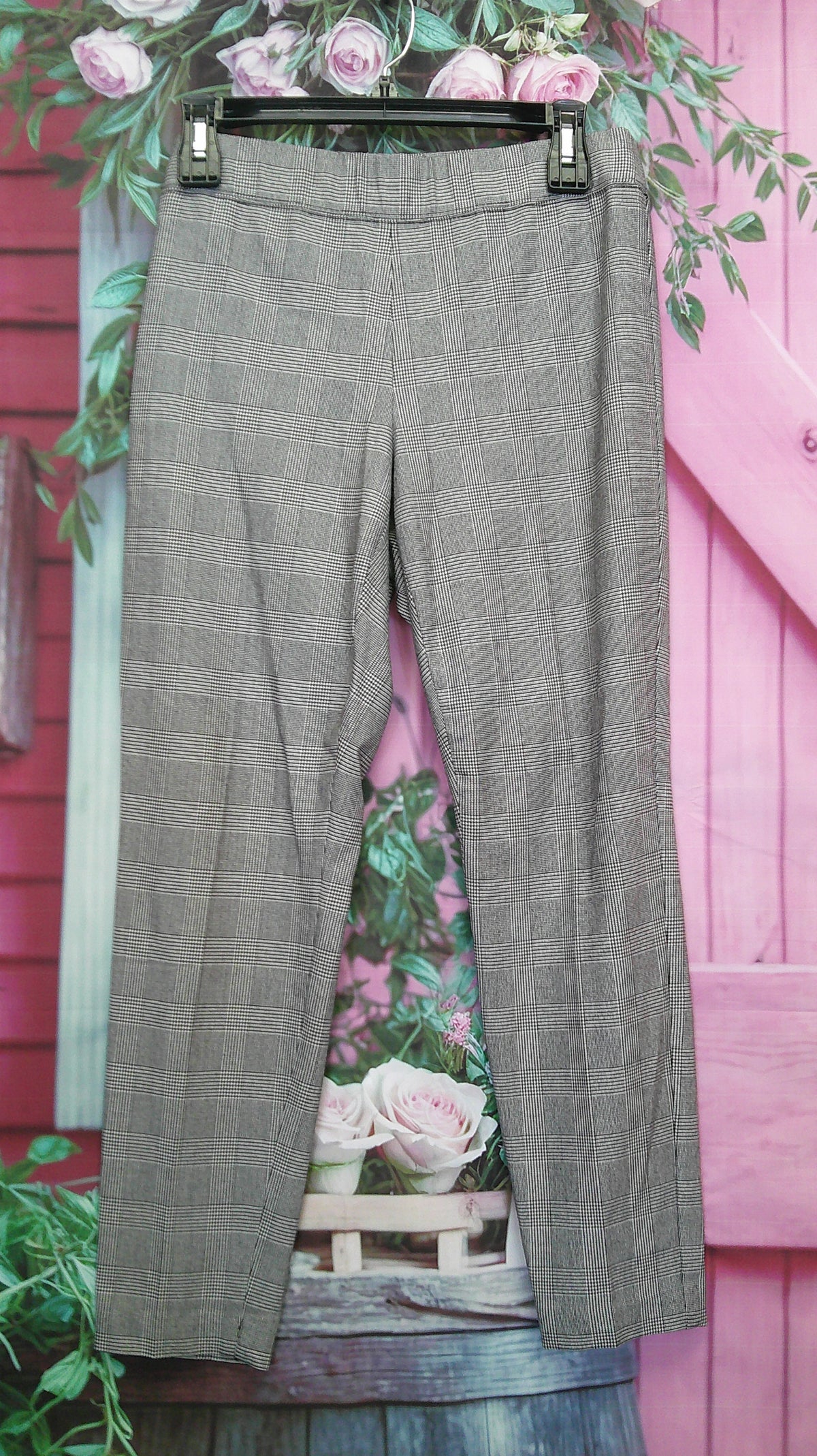 (D) Talbots skinny plaid 6P pants 10/15/26