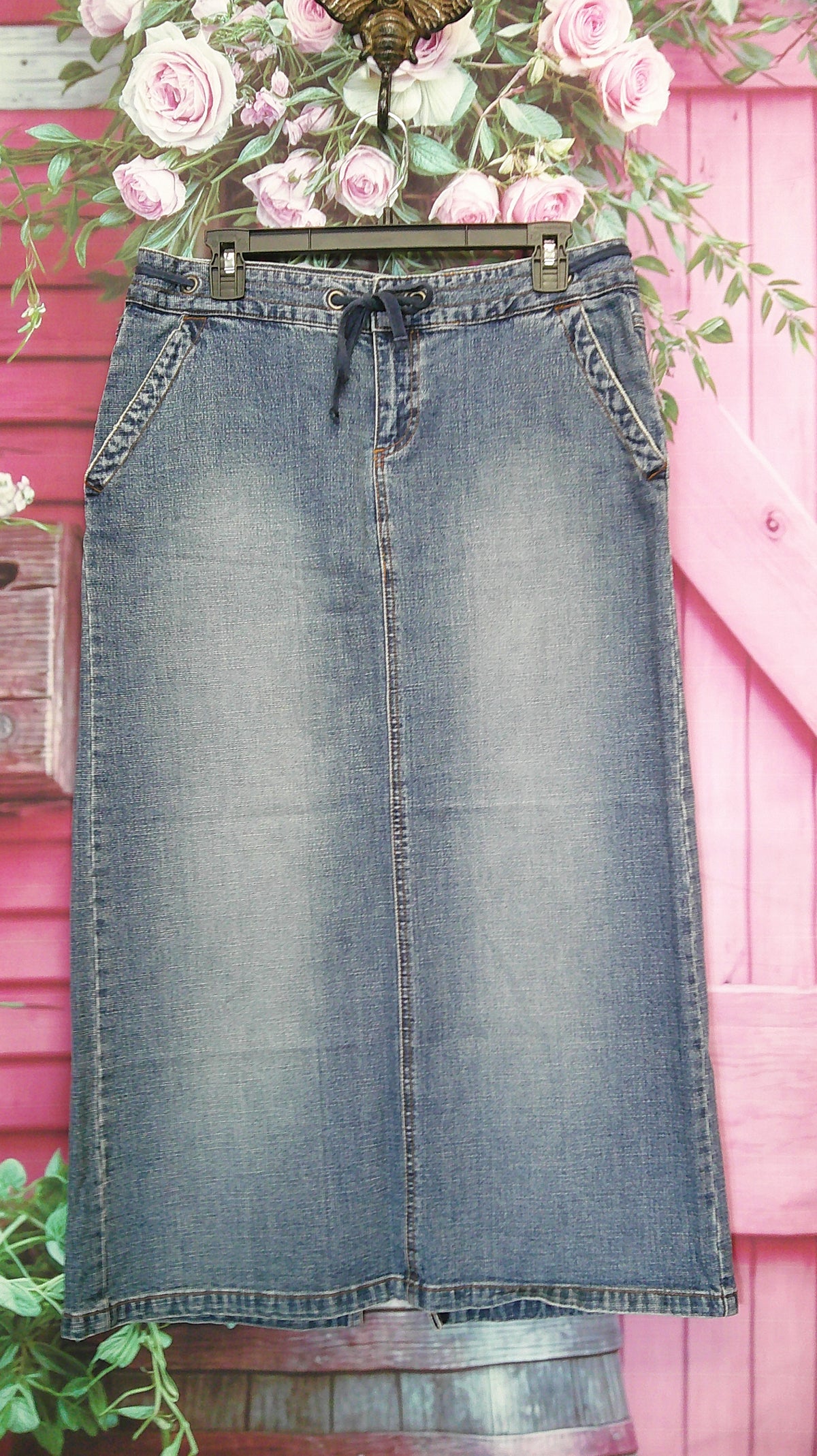 (P) Old Navy Denim 10 skirt 10/8/26
