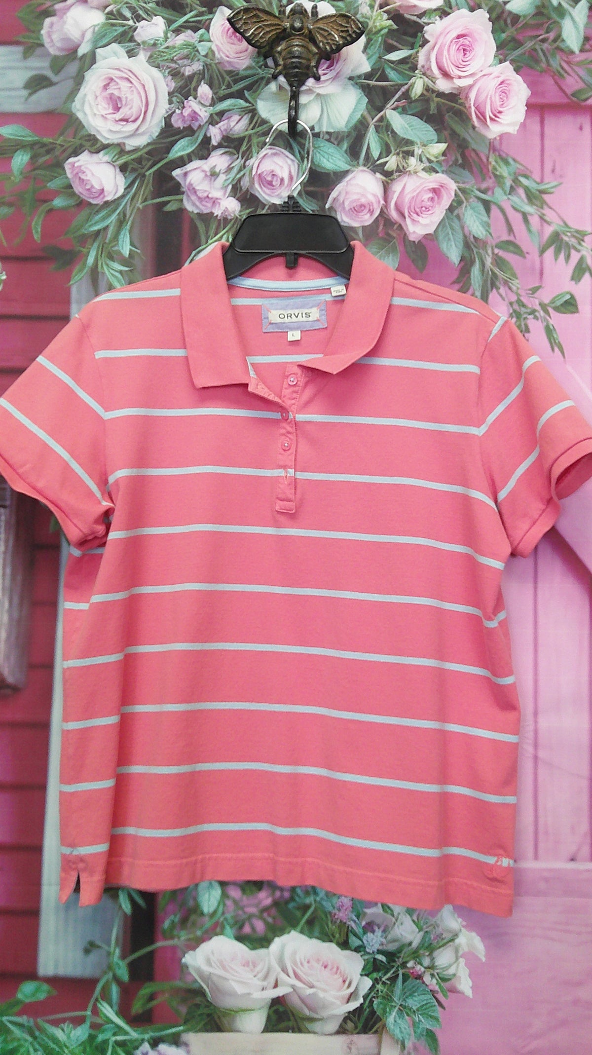 (D) Orvis L striped shirt 9/24/26