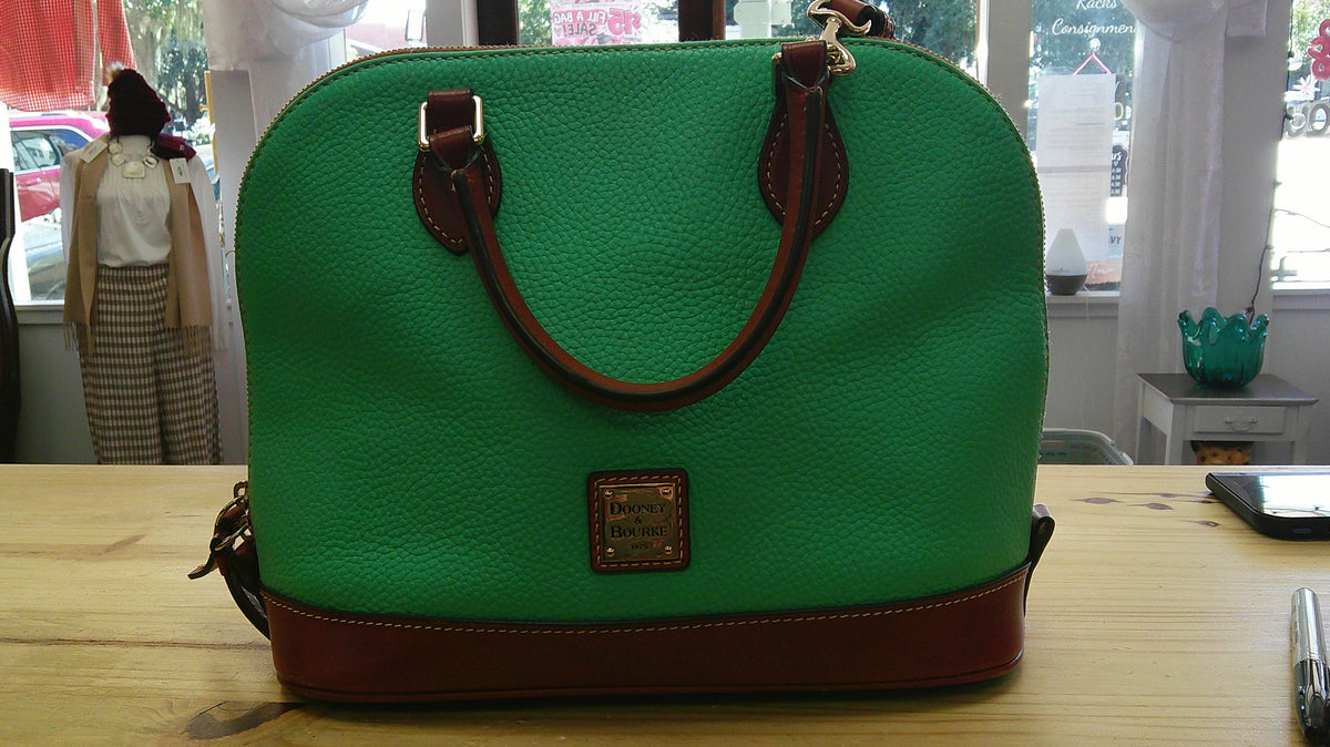 (D) Dooney & Bourke aqua purse 10/22/26