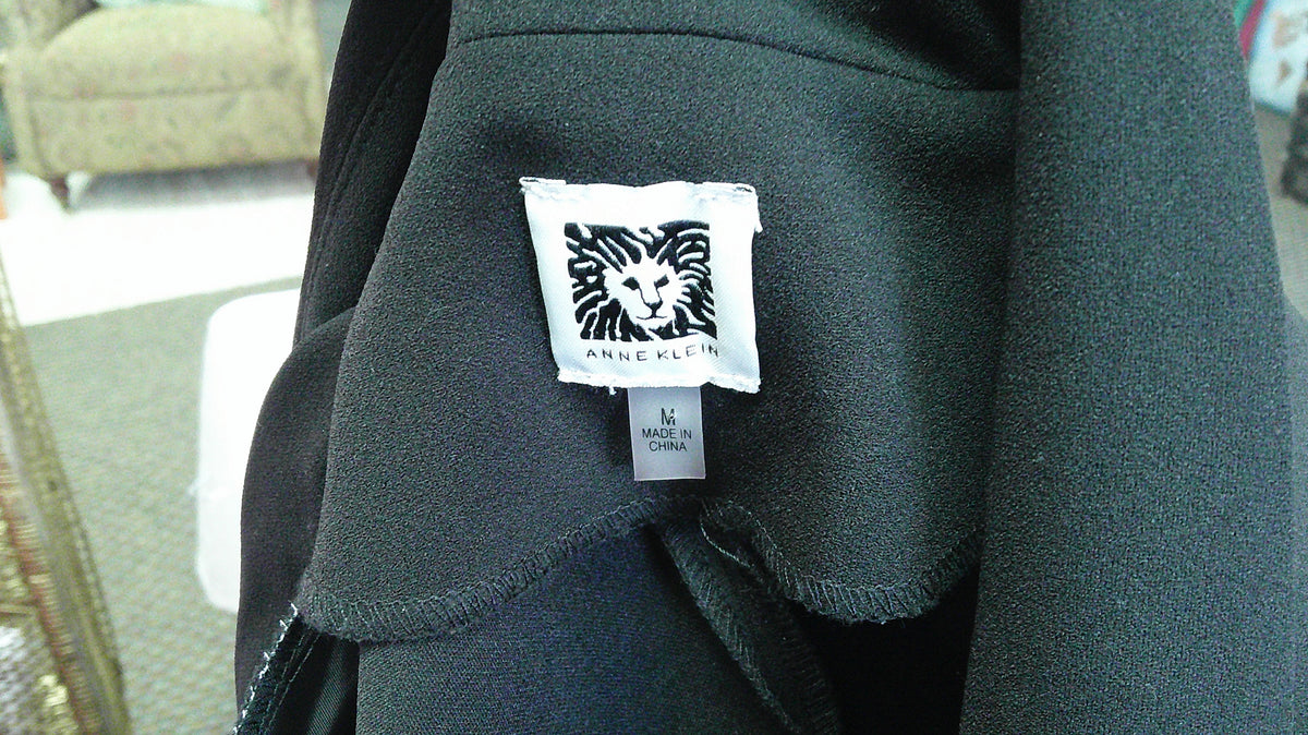 (P) Anne Klein Black Blazer M 10/14/26