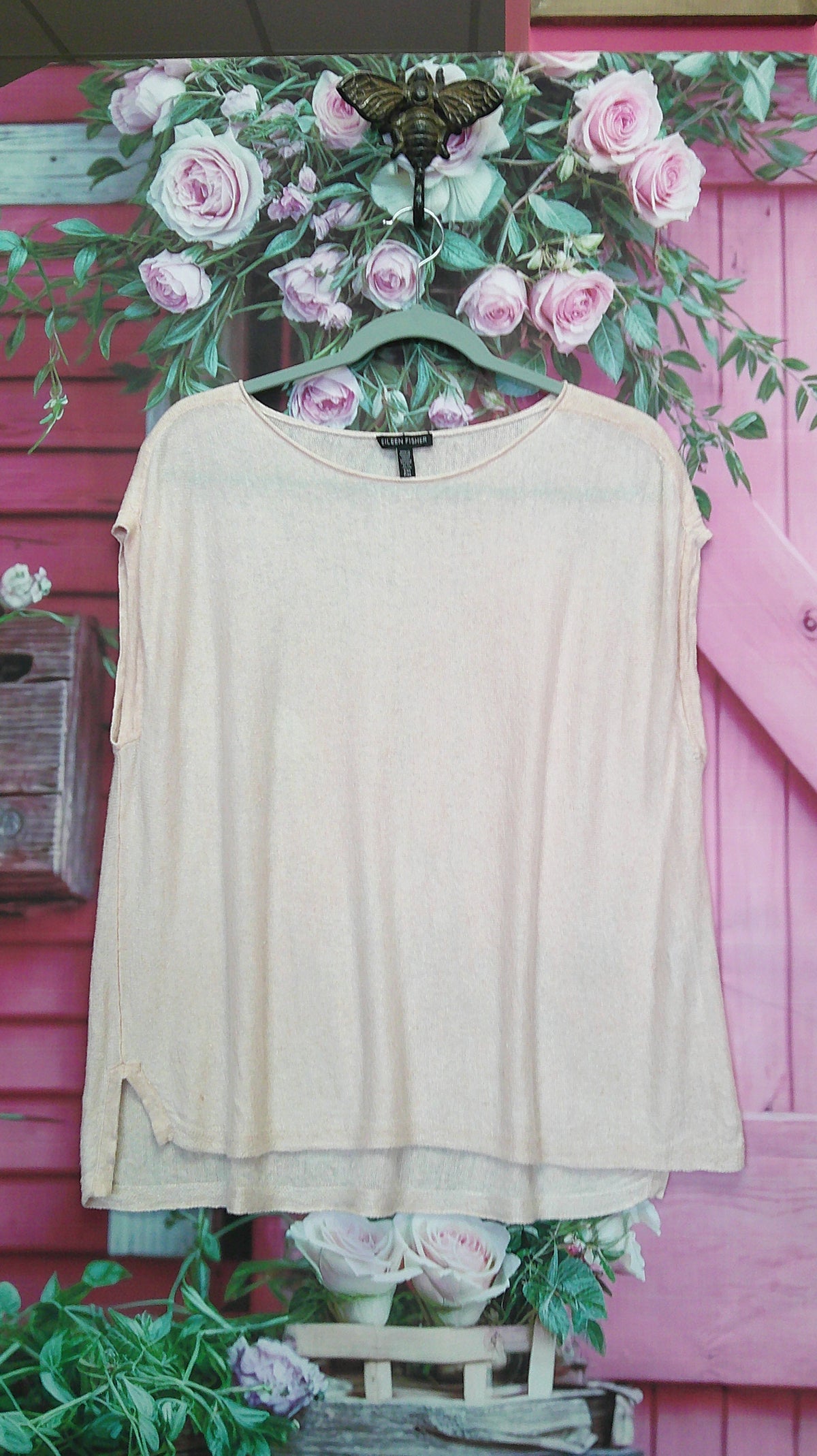 (D) Eileen Fisher S/M top 10/08/26