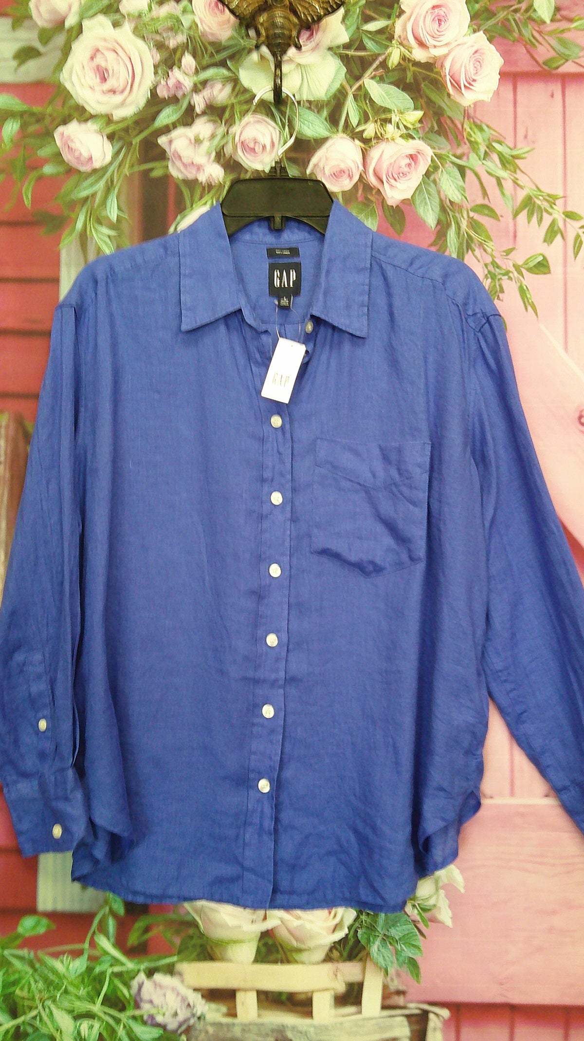 (D) GAP Linen SP shirt 10/08/26