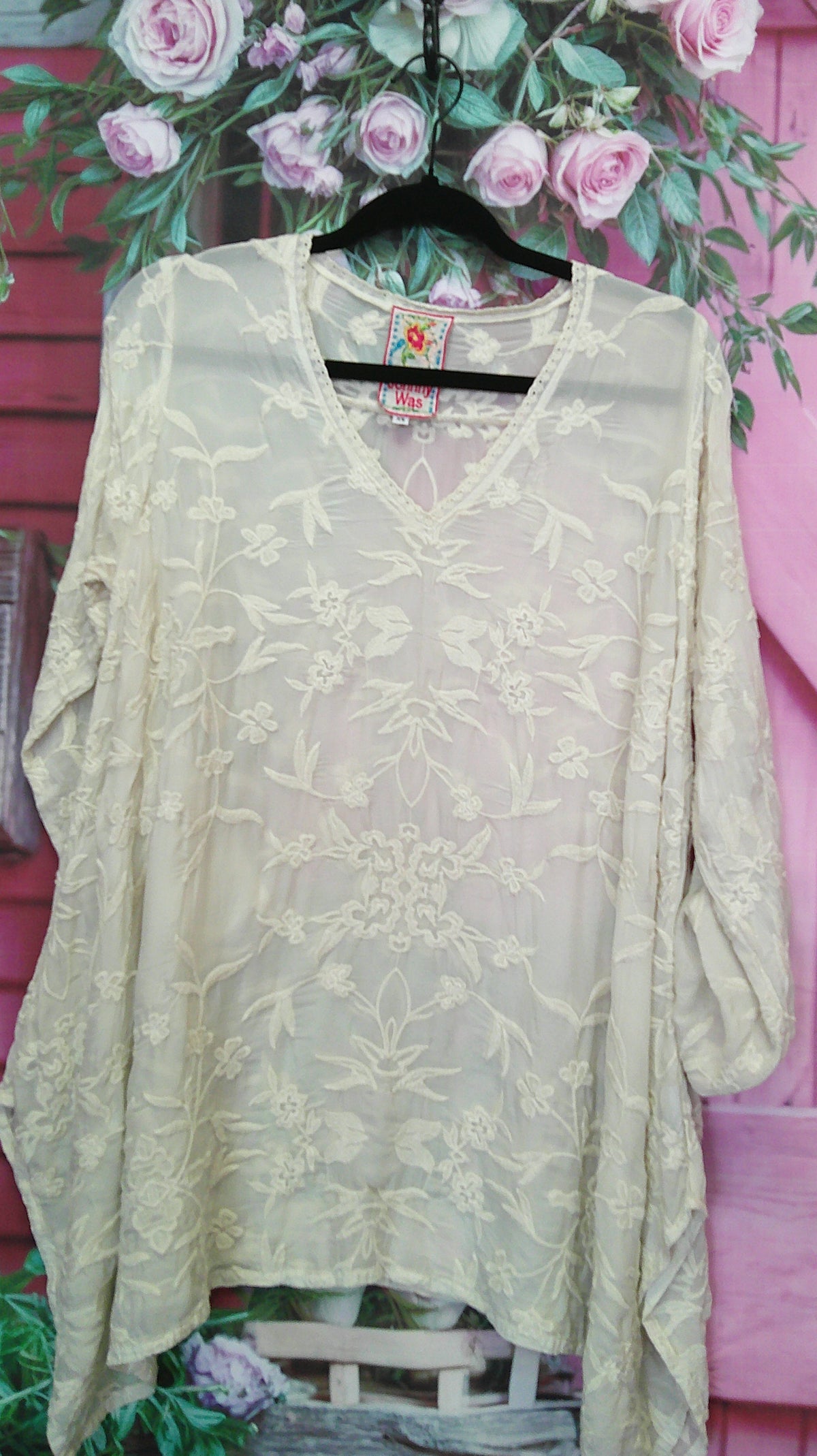 (D) Johnny Was XS Lace top 10/08/26
