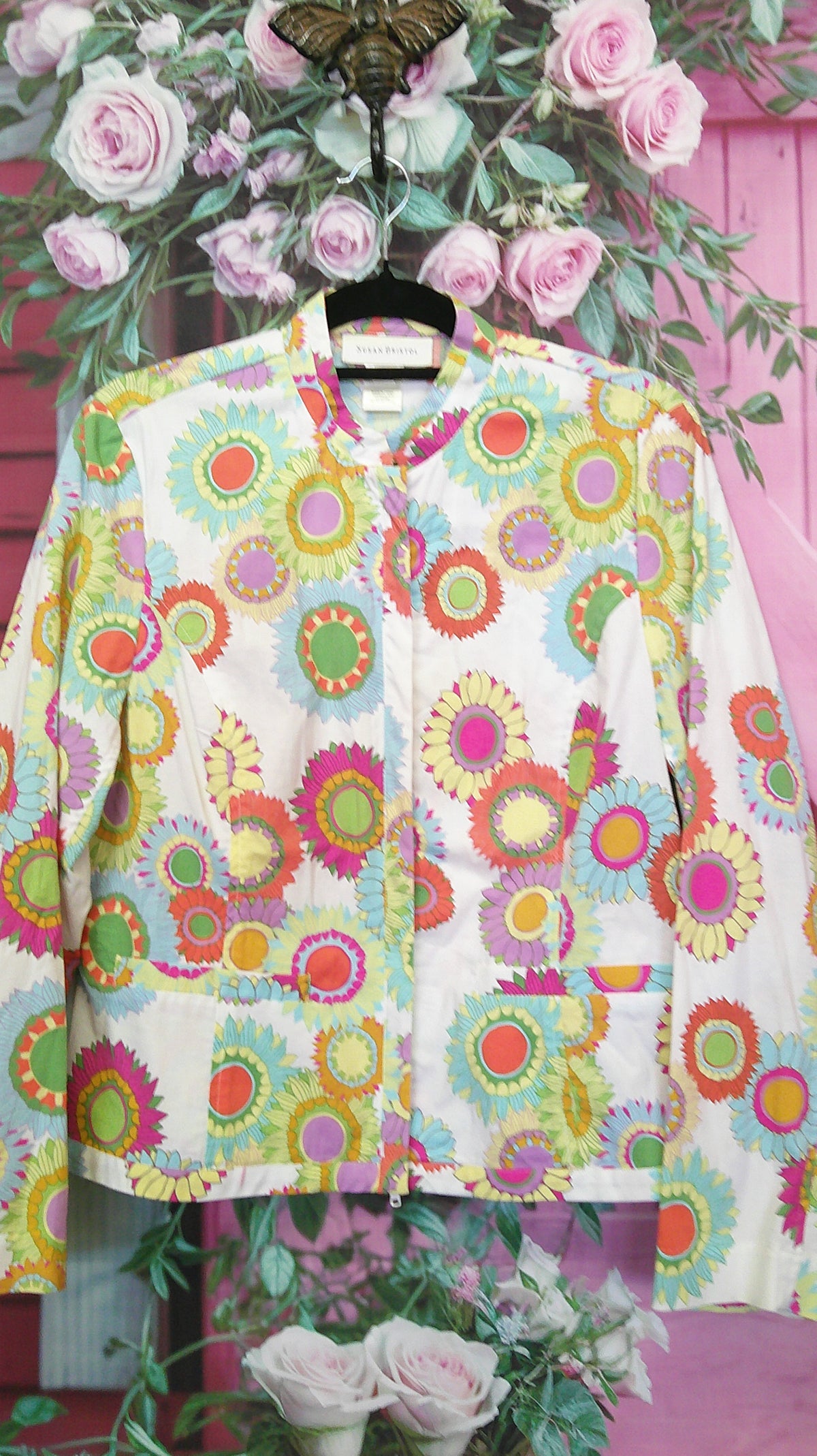 (P) Susan Bristol Floral Jacket XL 9/18/26