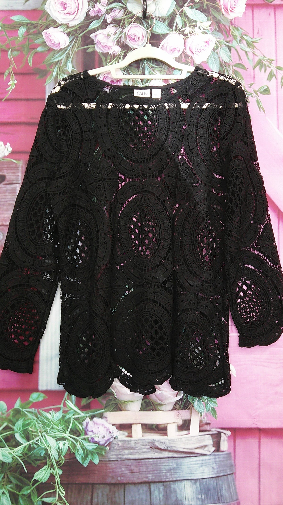 (P) Cato L crochet top 10/29/26