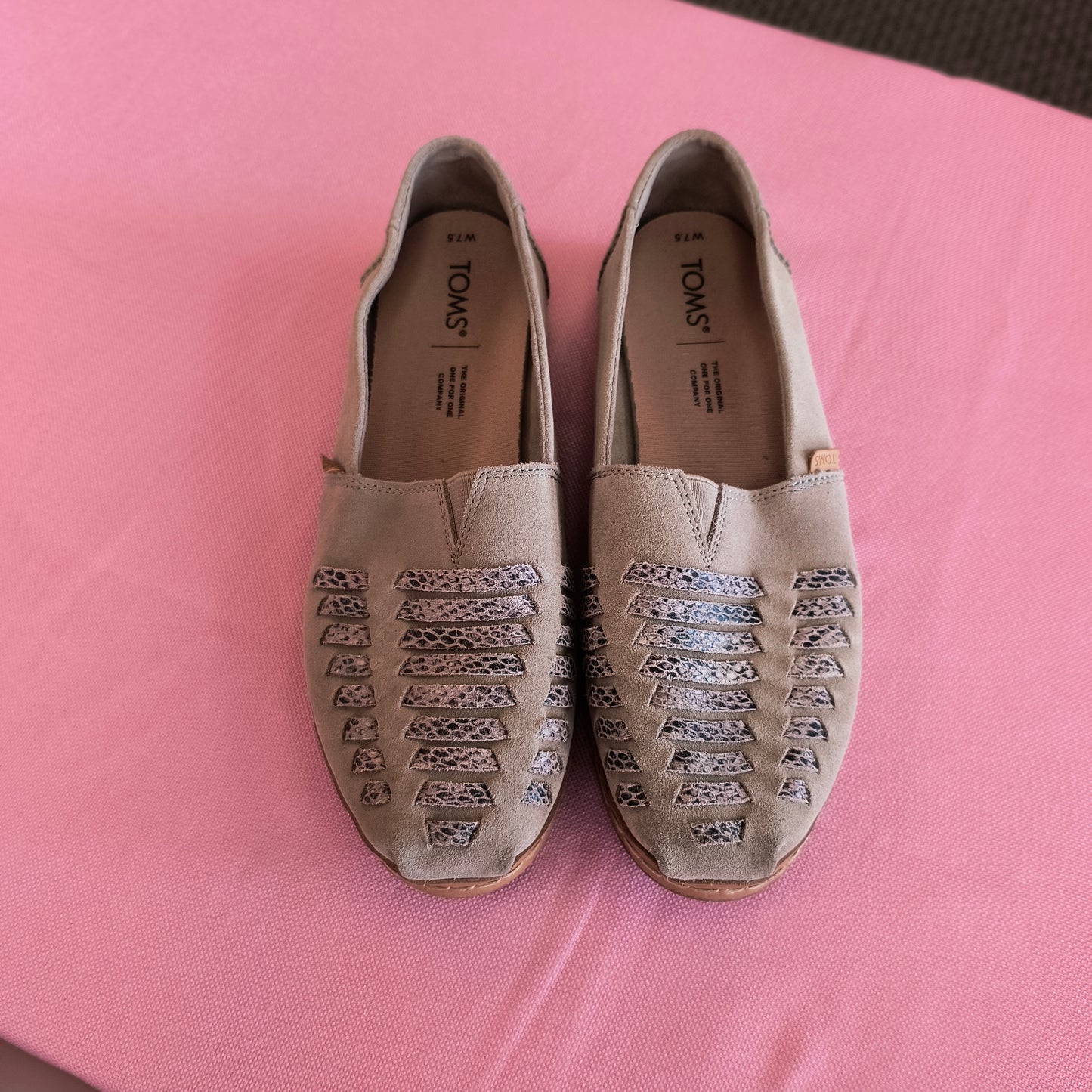 Toms size 7.5 5/22/26