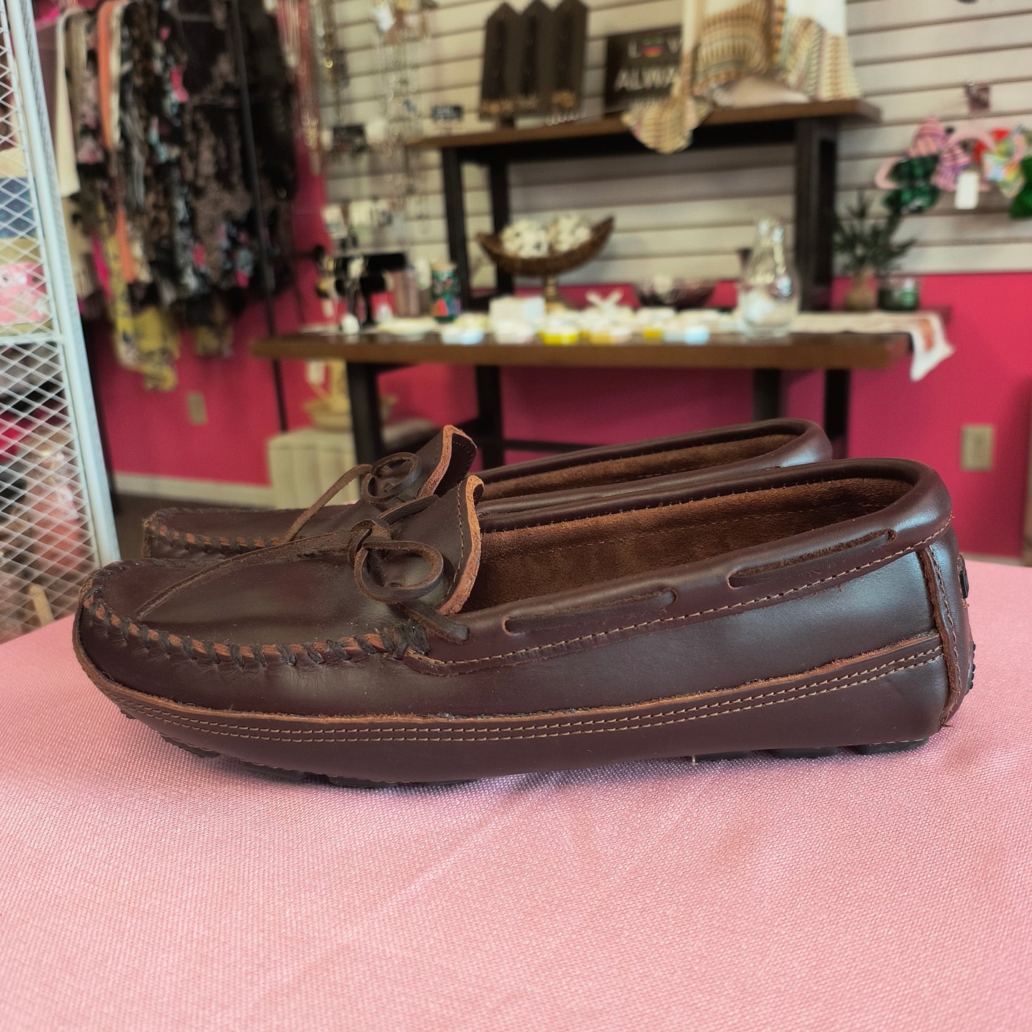 Minnetonka Leather Moccasins 11.5 7/16/26