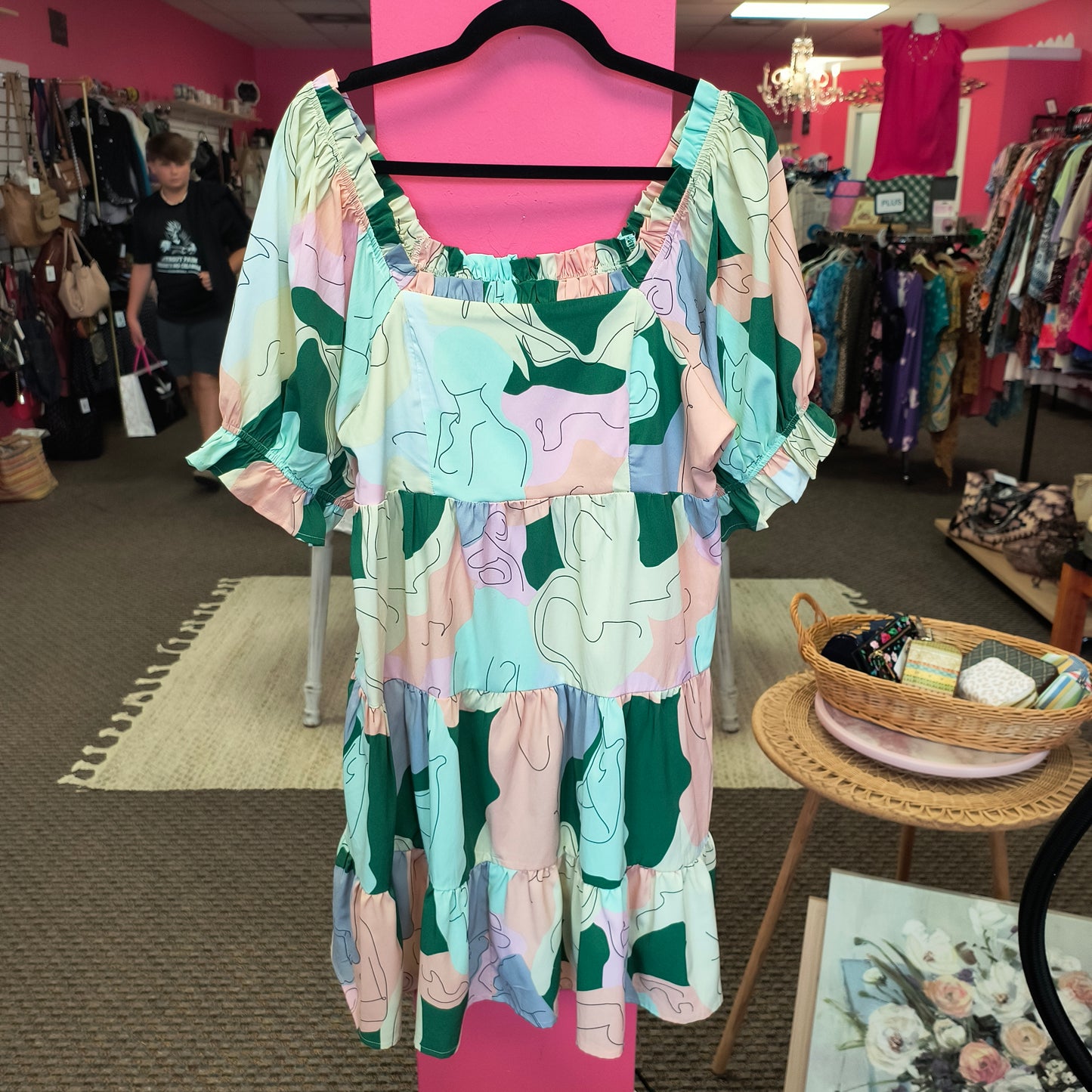 Jodifl patchwork dress M 6/10/26