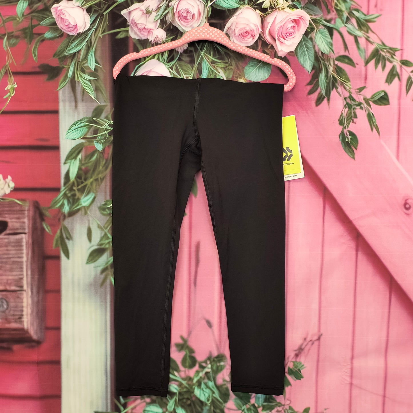 All in motion girls black leggings 4/5 7/18/26