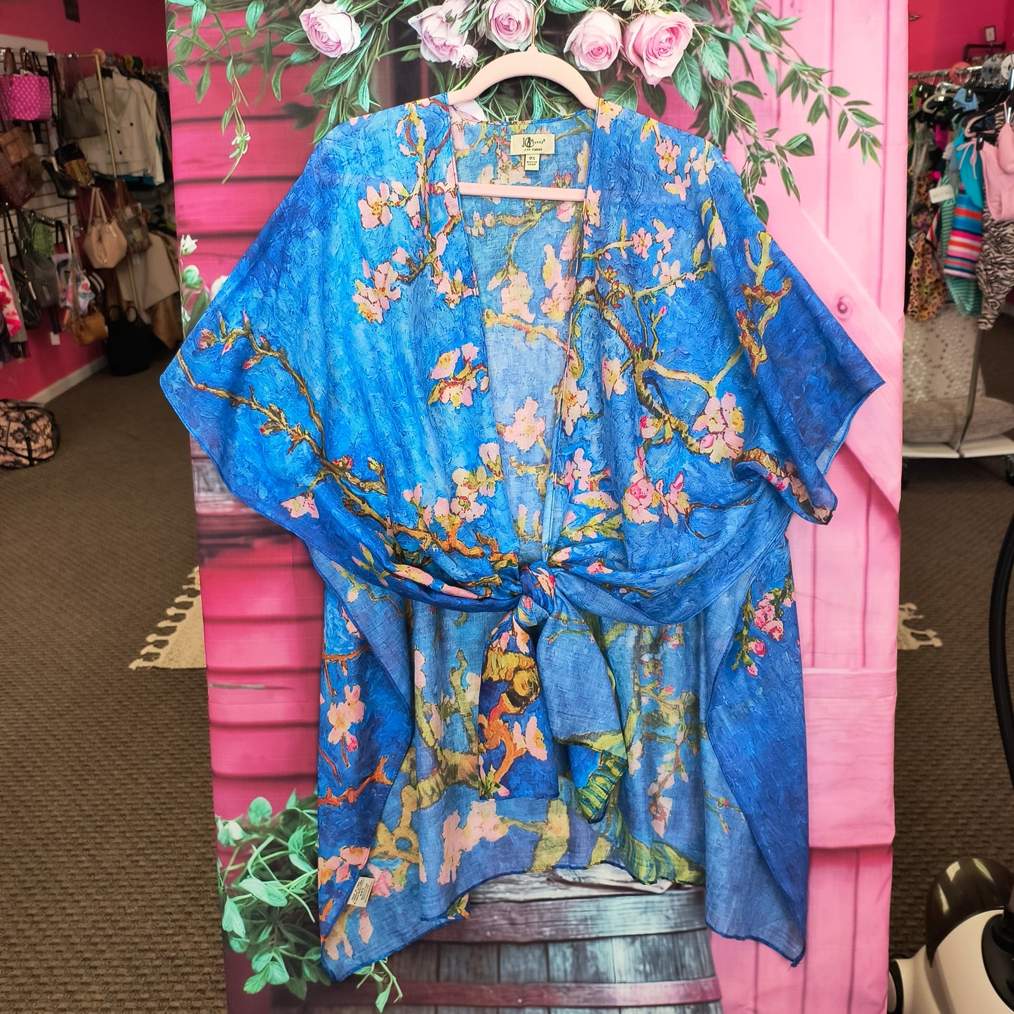 JC Sunny blue kimono O/S 7/24/26