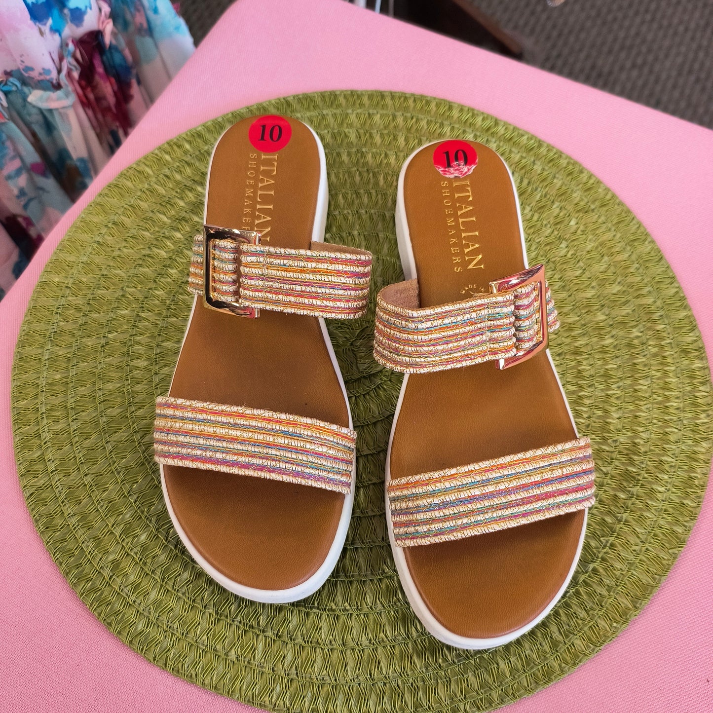 Italian Shoemakers Sandals 10 6/4/26