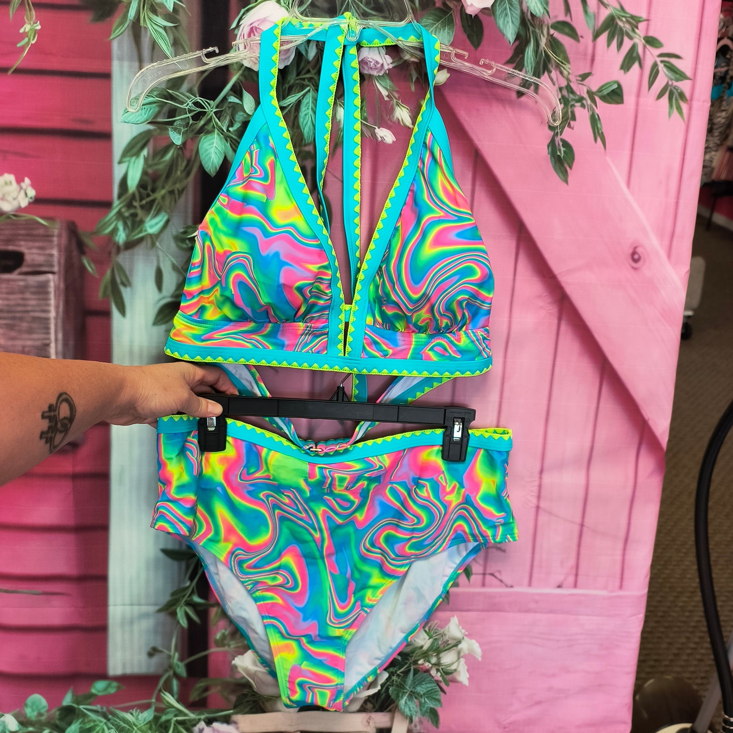 Rainbow bikini L 7/9/26