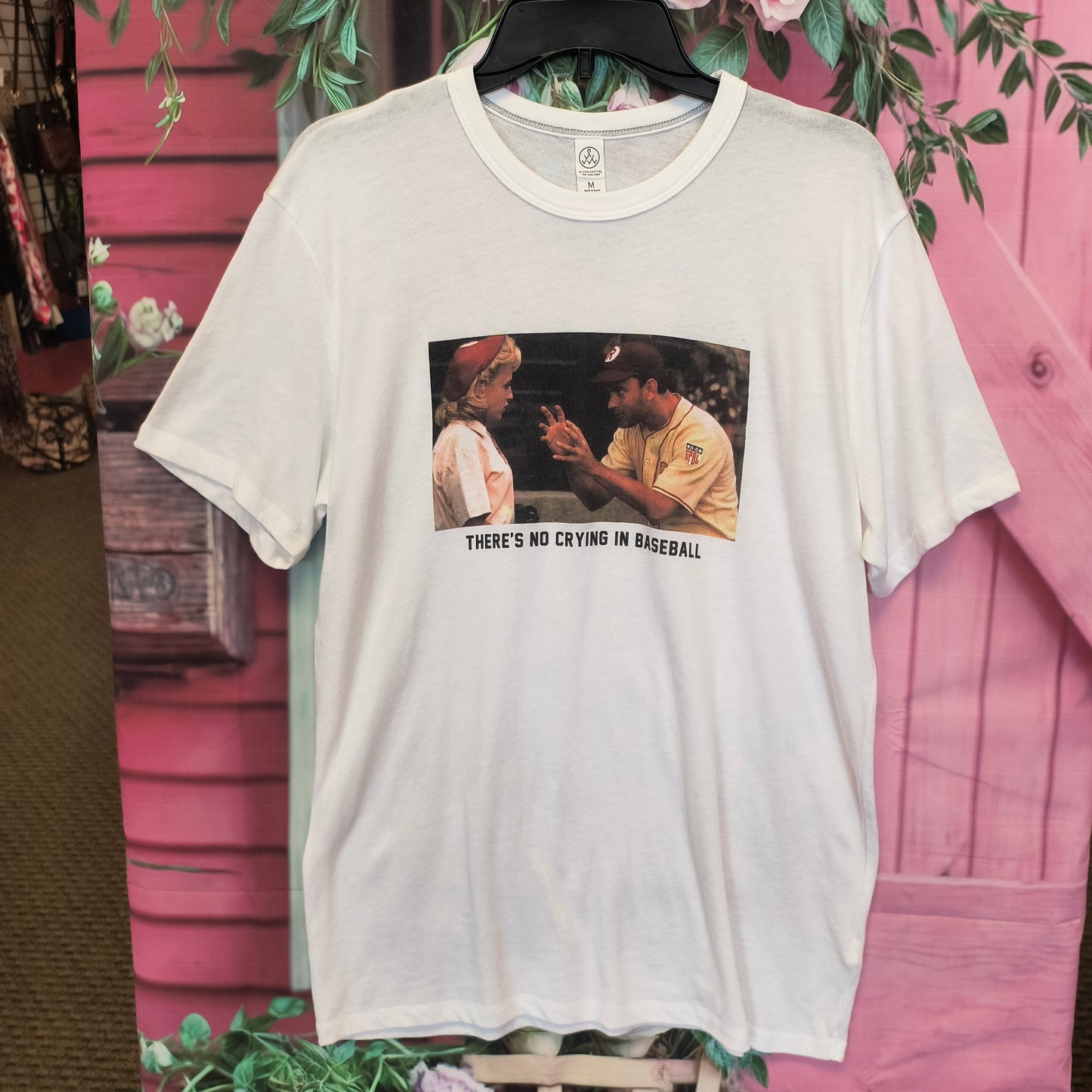 No Crying in Baseball Graphic Tee M 7/17/26