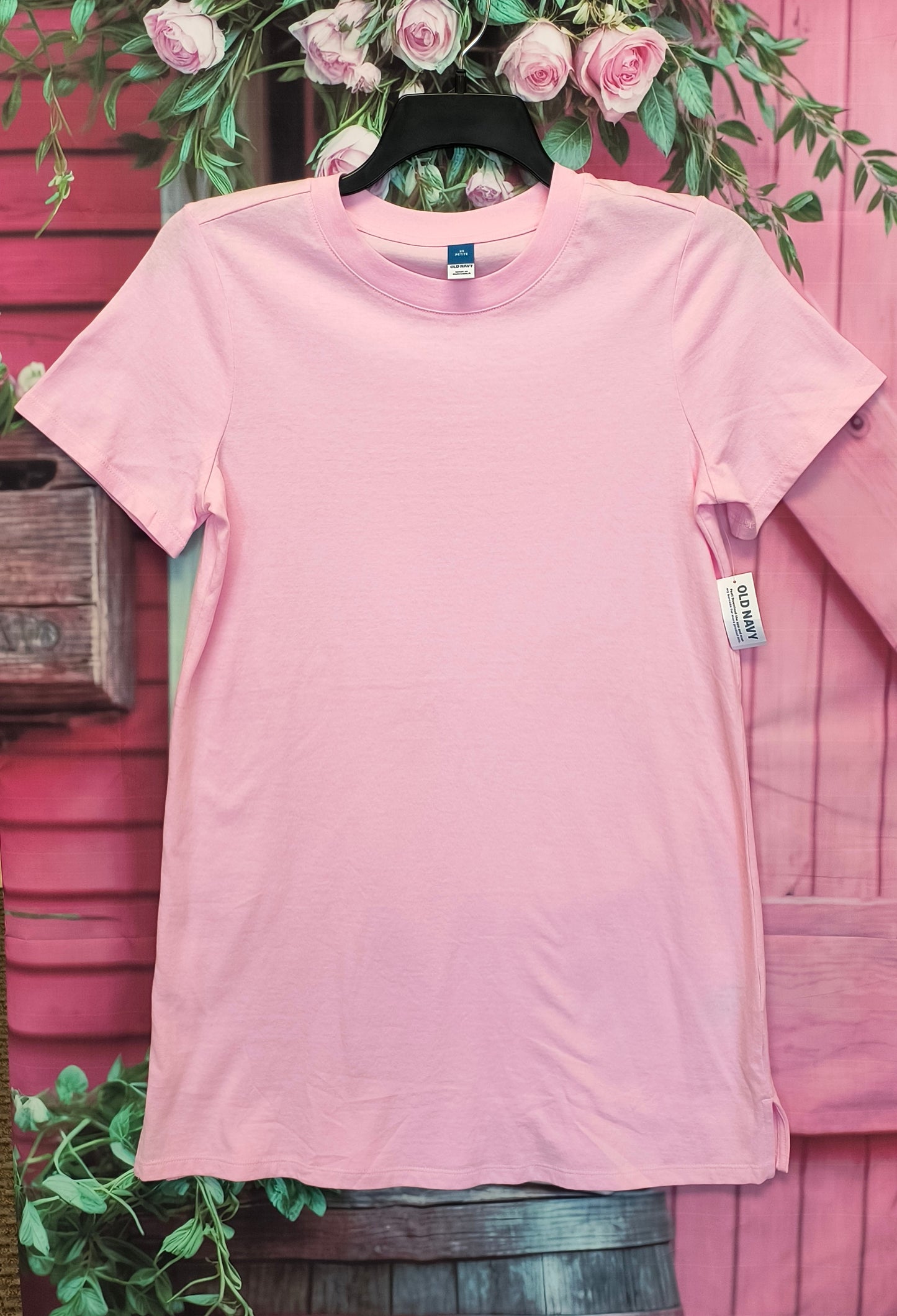 Old navy pink T-shirt dress XSP 7/3/26