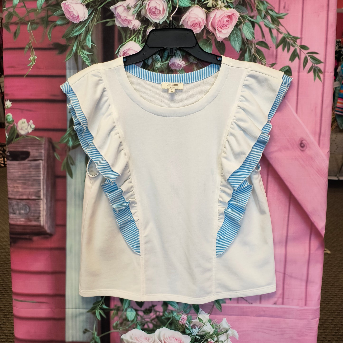 Umgee ruffle top S 7/23/26