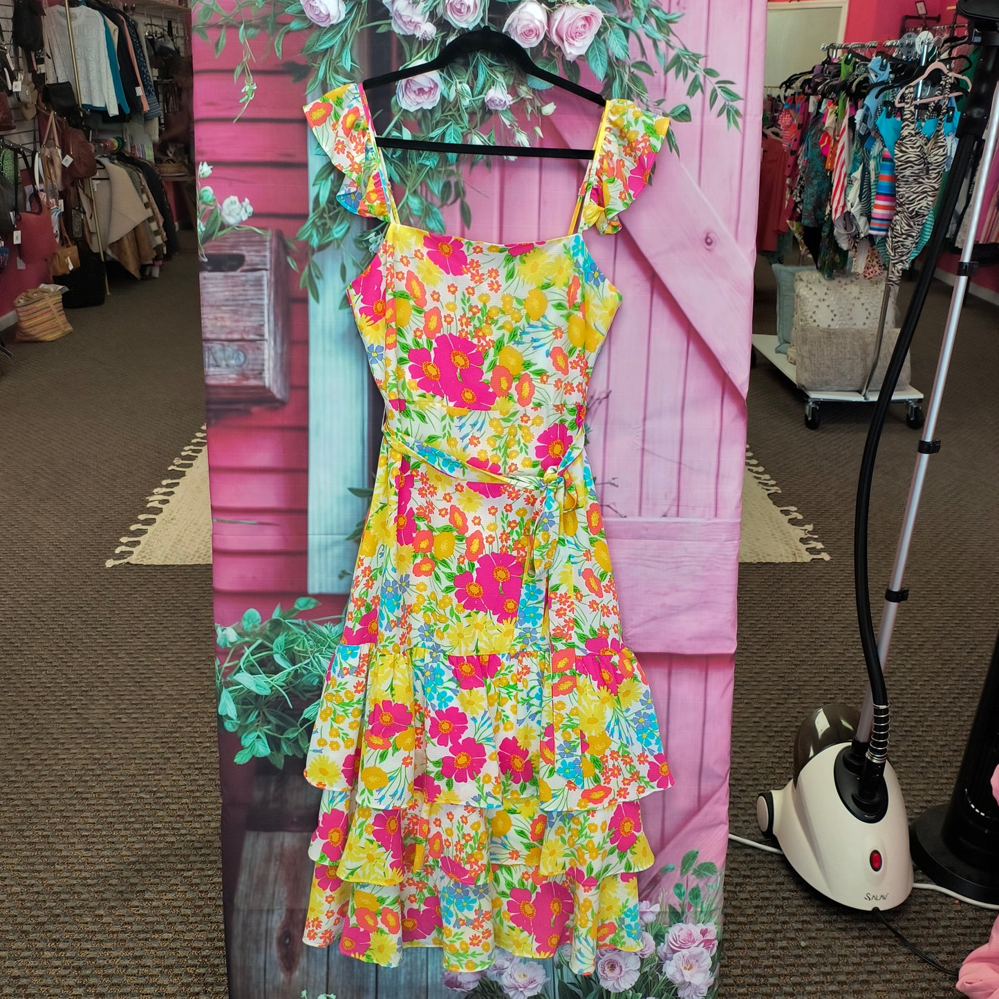 Sugar lips yellow dress M 7/15/26