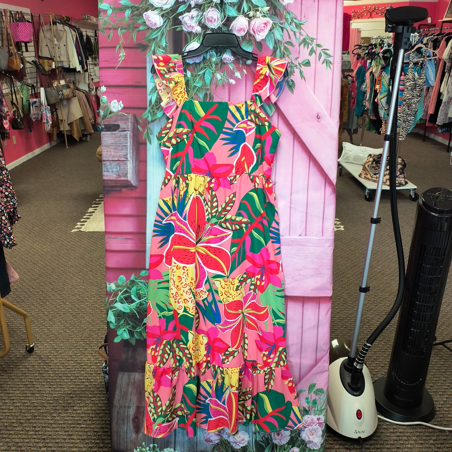 XL tropical dress 8/7/26