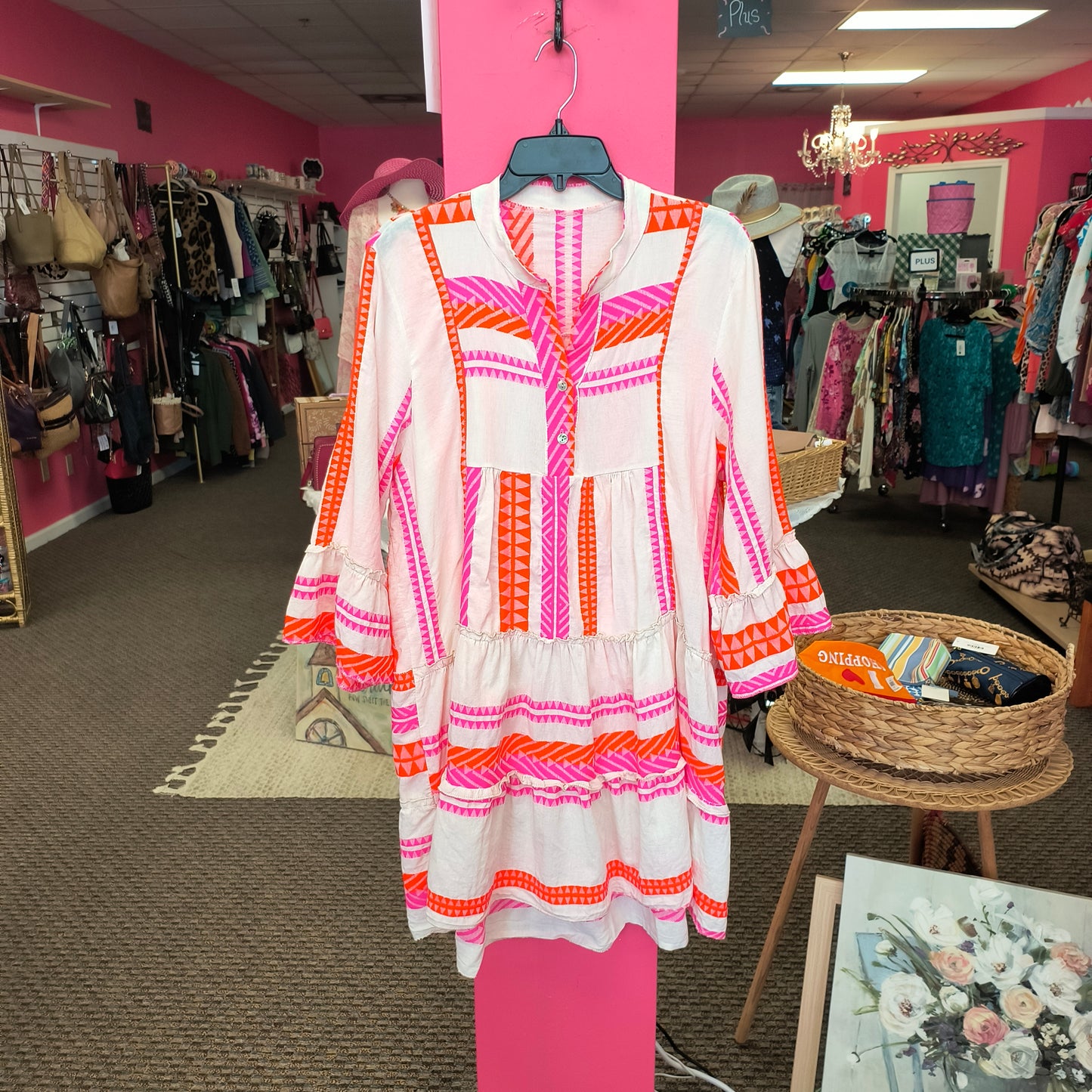 Aztec dress M/L 5/27/26