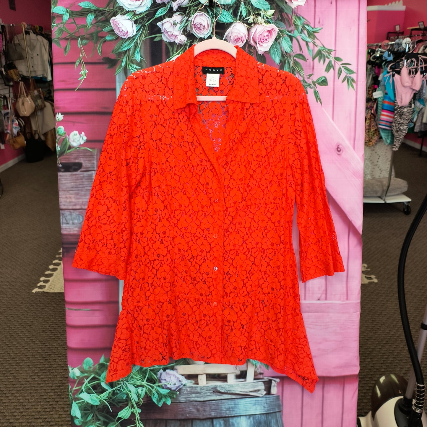 WEAVZ eyelet top M 7/24/26