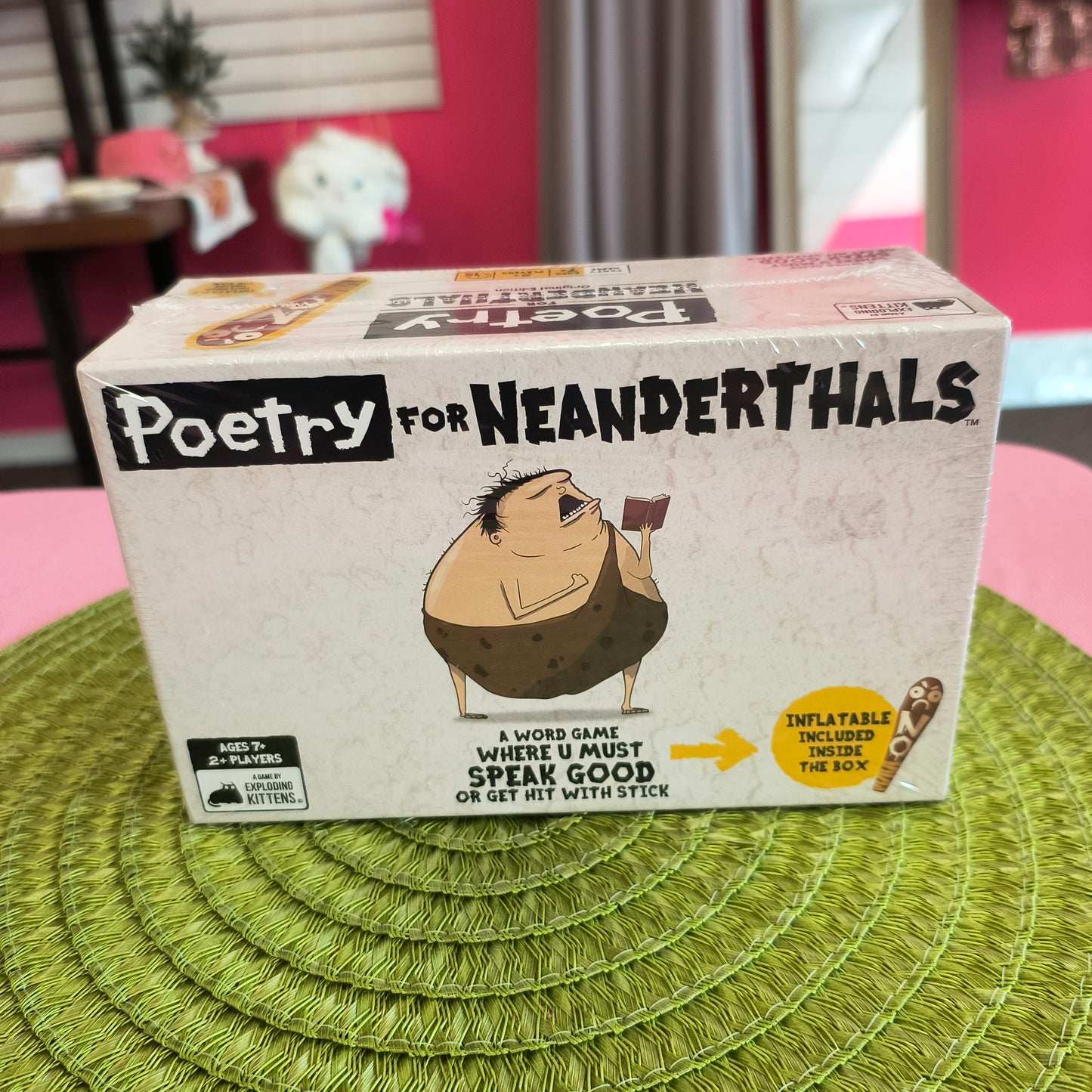 Poetry for Neanderthals Game 7/23/26