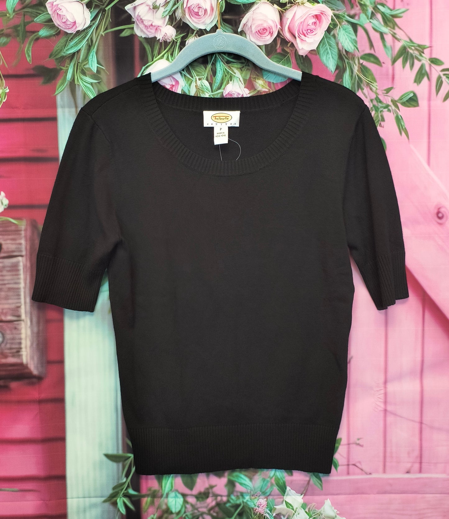 Talbots black top SP 7/3/26