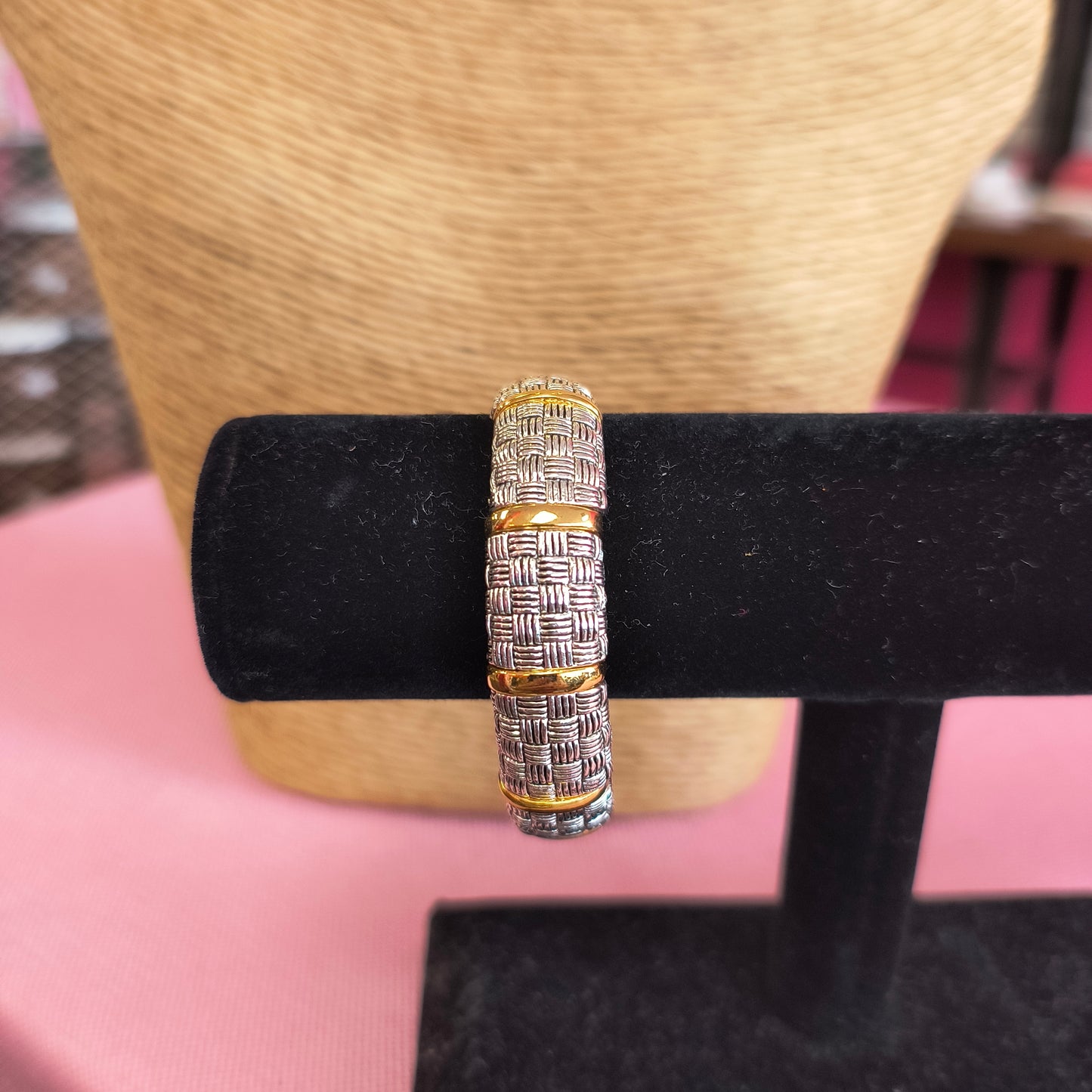 Premier Designs Gold/ Silver Tone Bracelet 7/24/26
