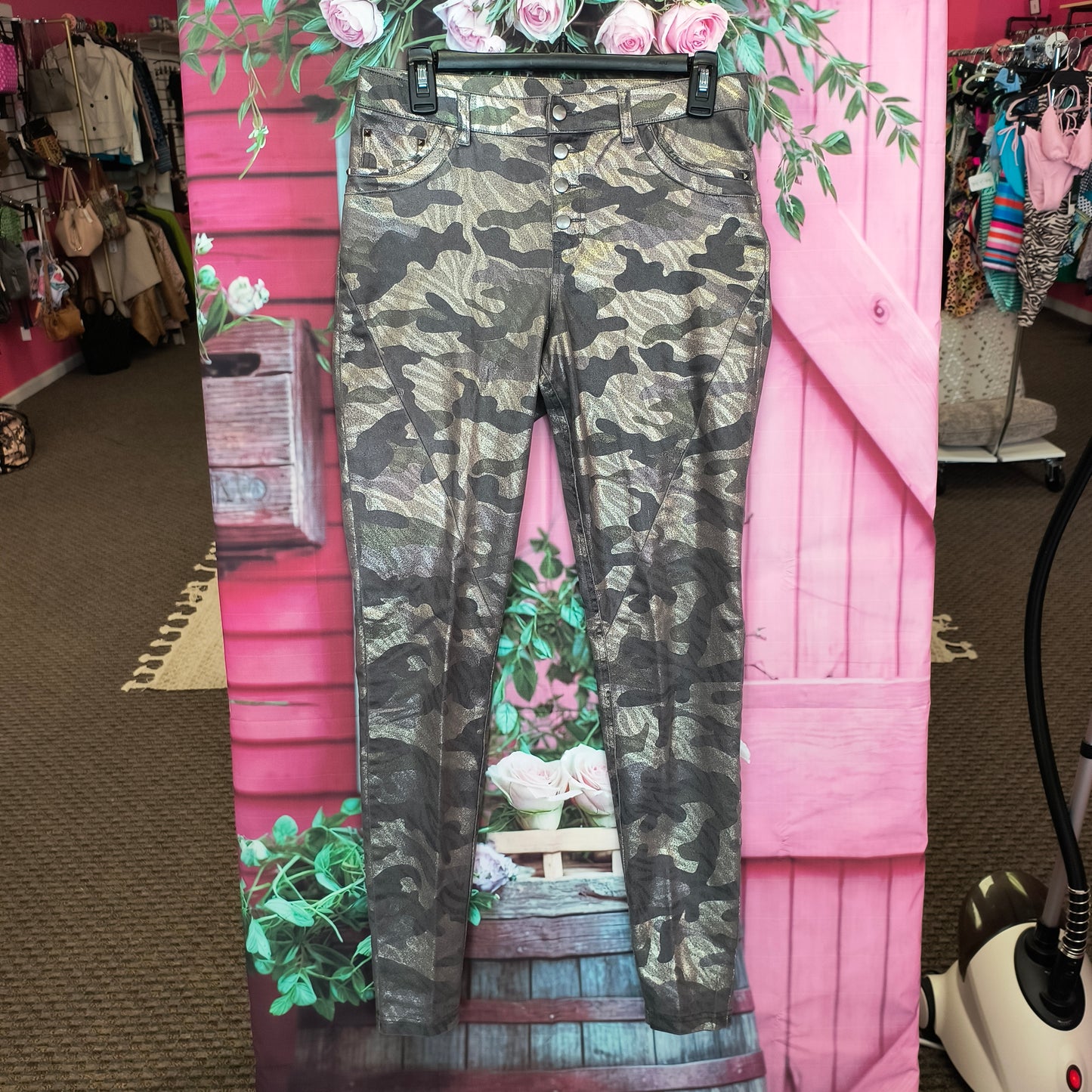 Hue camo Jeggings M 7/24/26