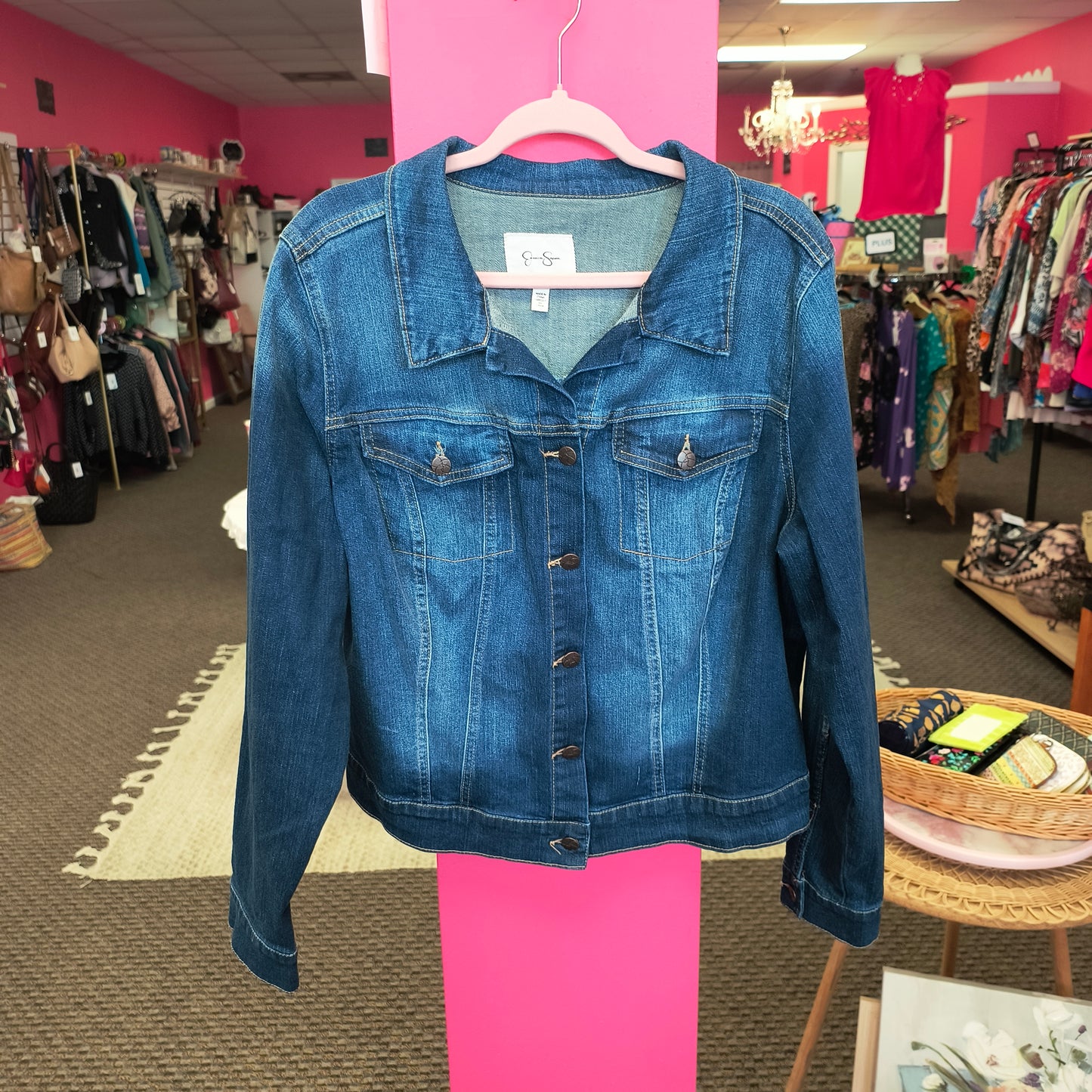 Jessica Simpson denim jacket 1X 6/11/26