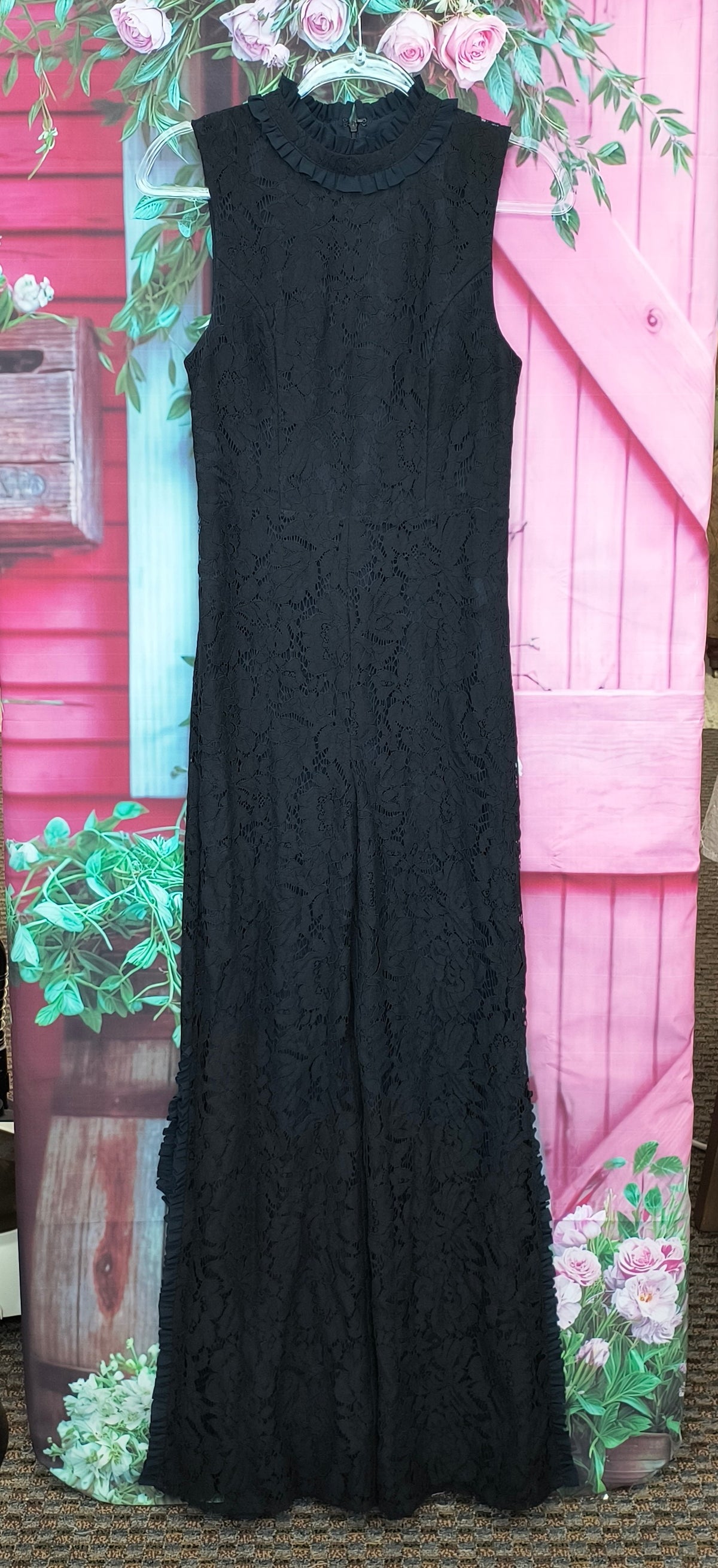 Do+Be blue lace jumpsuit M 10/21/26