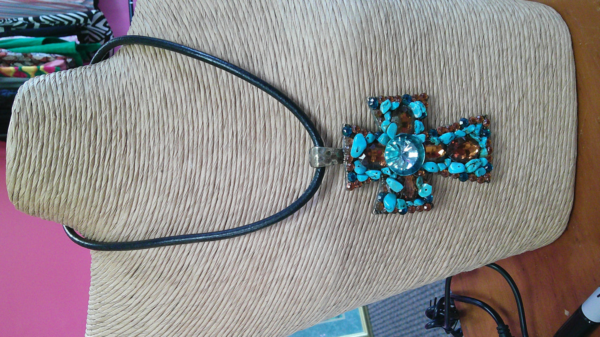 (P)Cross necklace 9/17/26