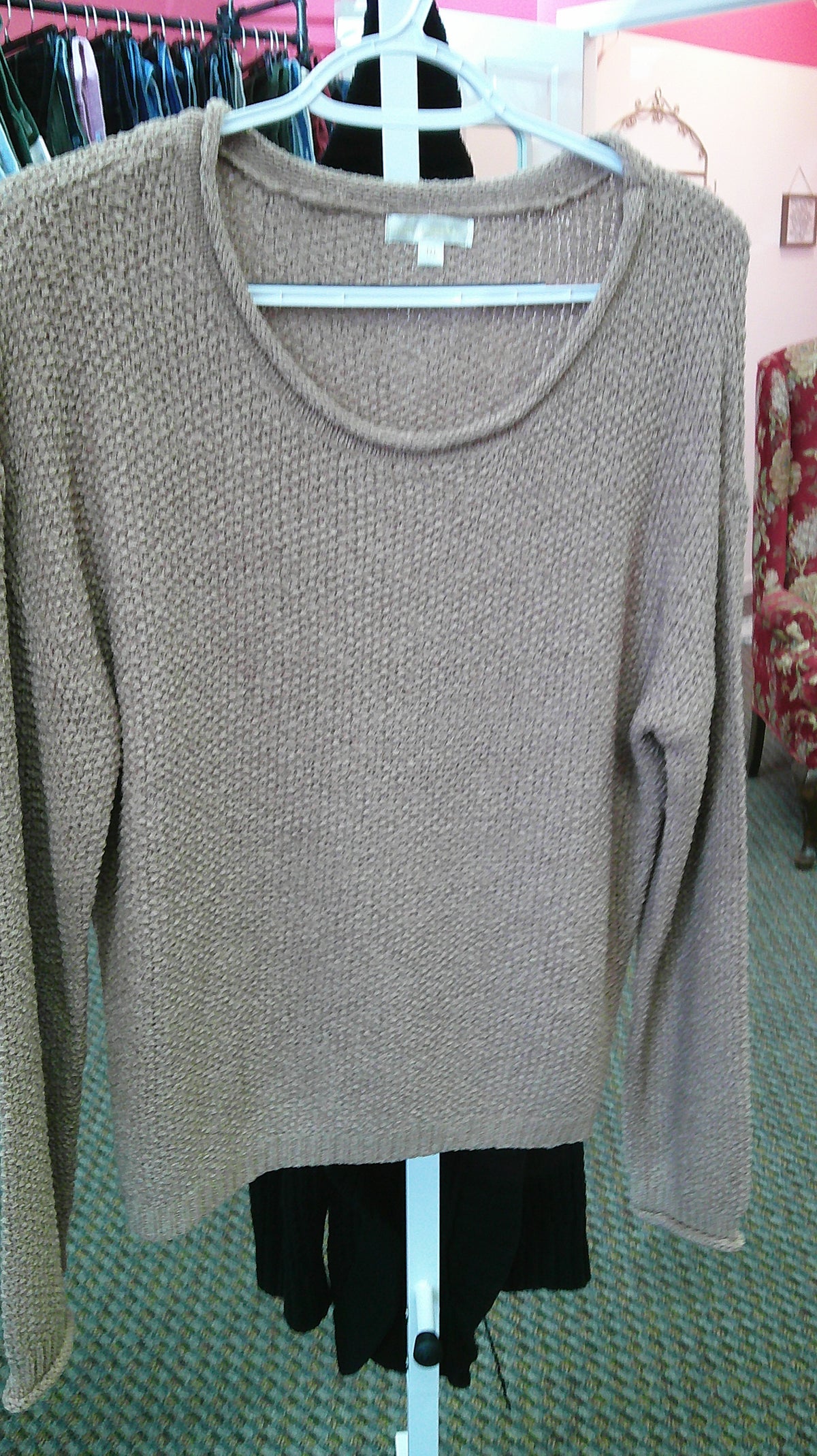 (P)Moon & Madison tan shirt 10/22/26