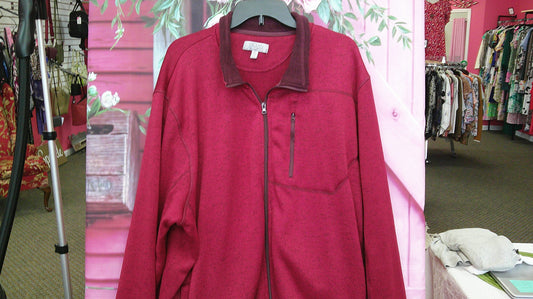 (D) Ocean Coast Red Jacket XXL 10/17/26