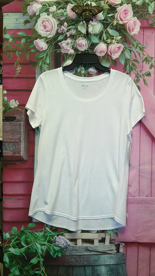 Zelos white shirt M 9/3/26