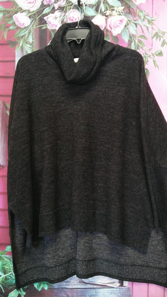 (D) Cherish Black Cowlneck S  9/9/26
