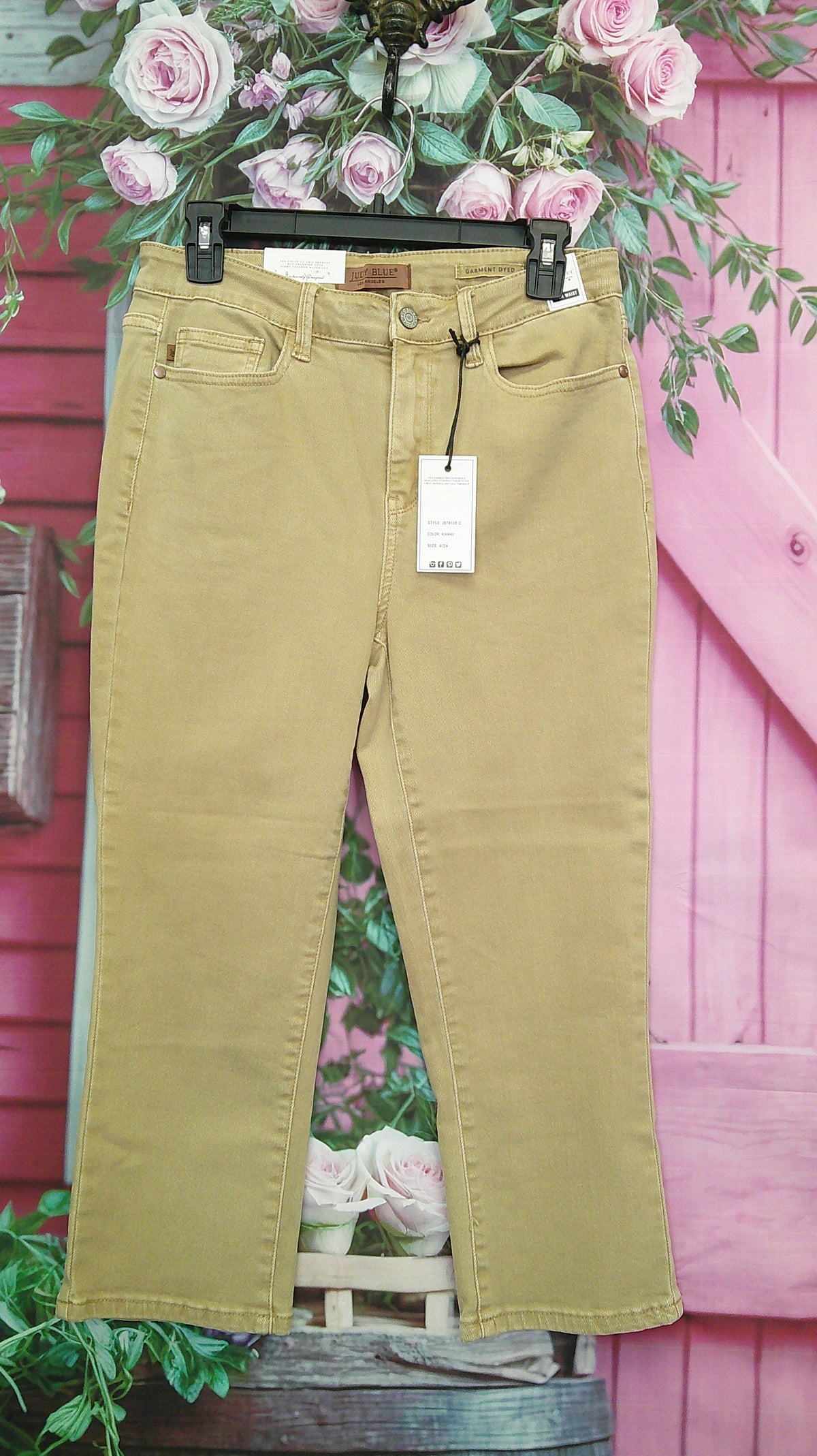 (D)NWT Judy Blue tan 9 Pants 10/29/26