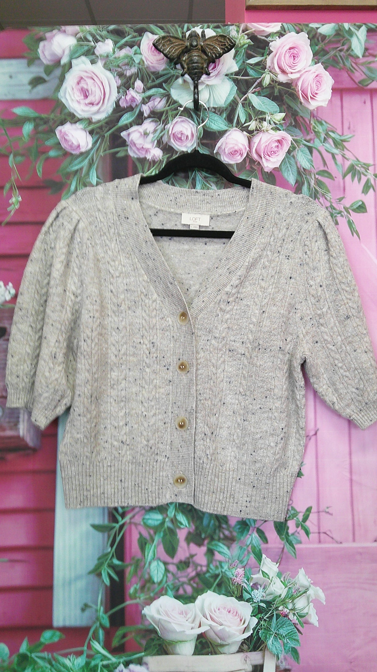 (P) Loft M cardigan 10/8/26