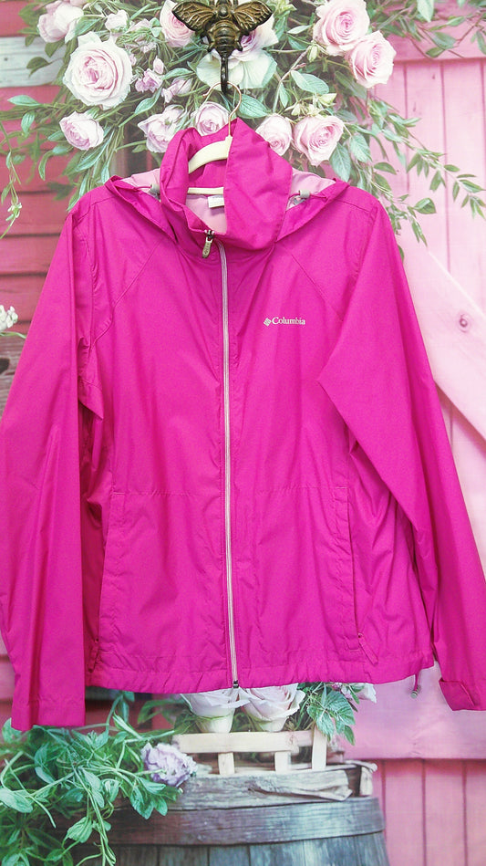 (D) Columbia Pink Jacket  XL 9/9/26