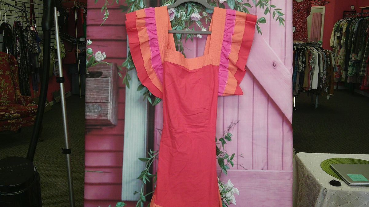 (P) Strut & Bolt ruffle mini M dress 10/15/26