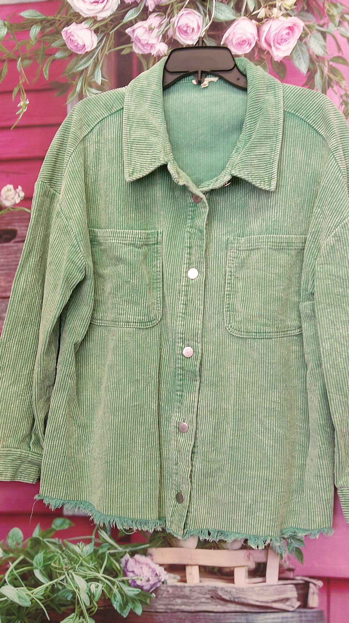 (D) Jodifl 1X green jacket 10/22/26