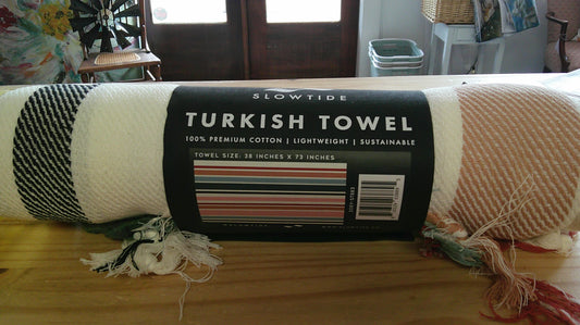 (D) 38X73 Turkish Towel 9/11/26