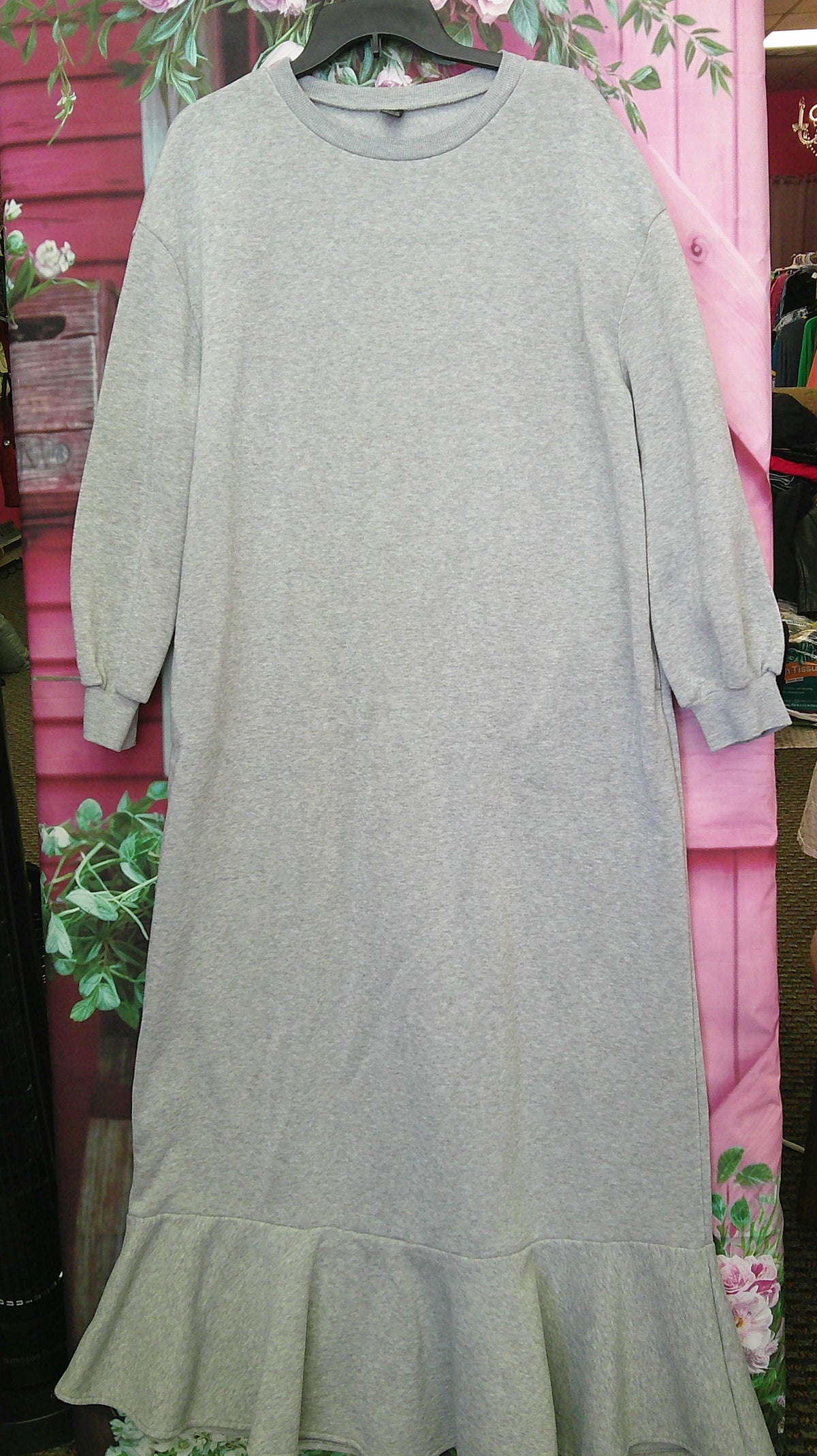 (D) Shein L grey dress 10/22/26