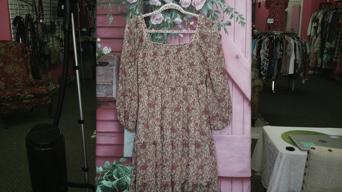 (P) Love & Piece Fall Dress M  10/14/26
