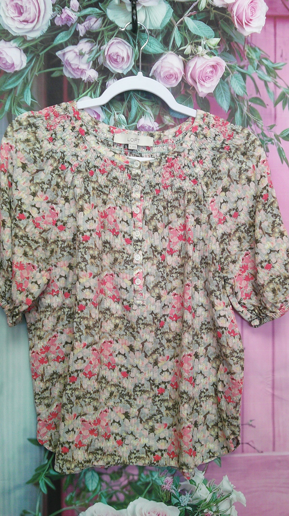 (P) Loft flower M top 10/08/26