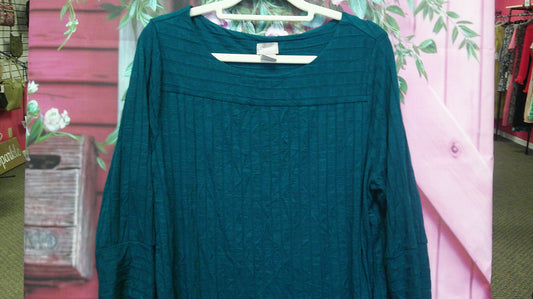 (D) Chico Teal Top L 10/2/26