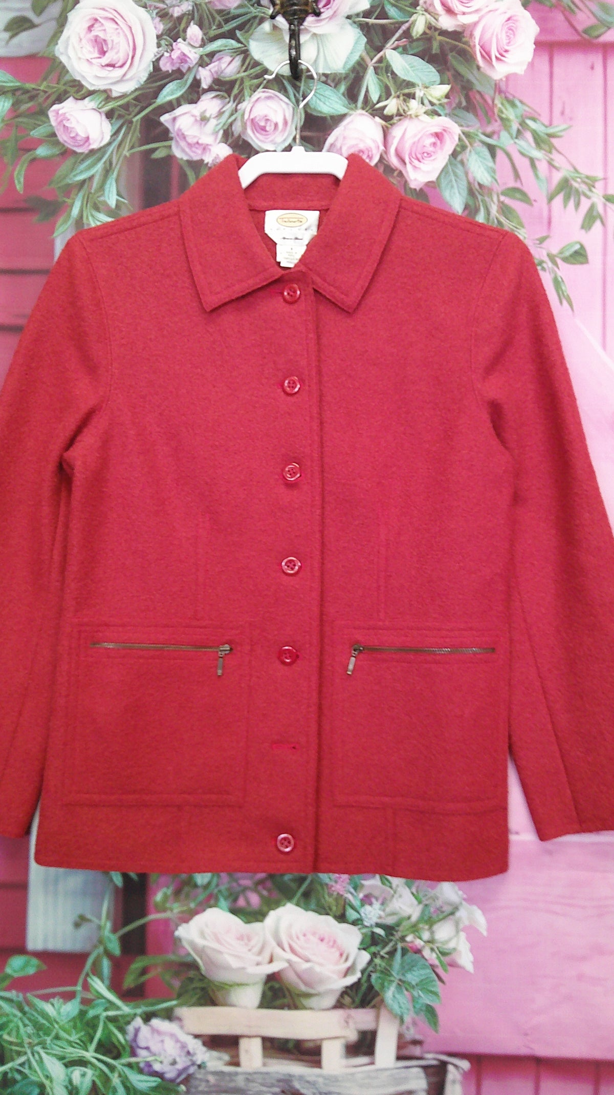 (D) Talbots alpaca wool S Jacket 10/15/26