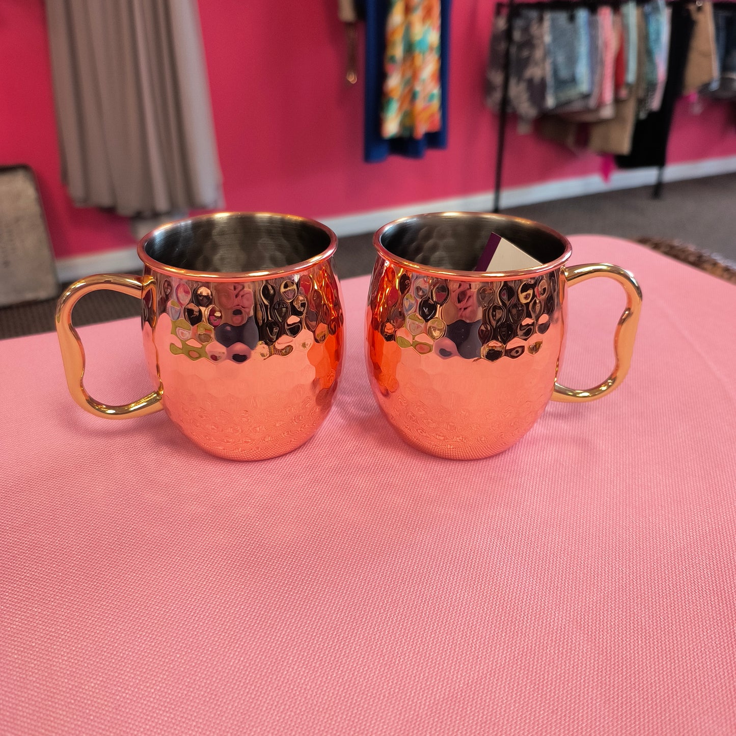 Set of 2 Moscow Mule Mugs 6/18/26