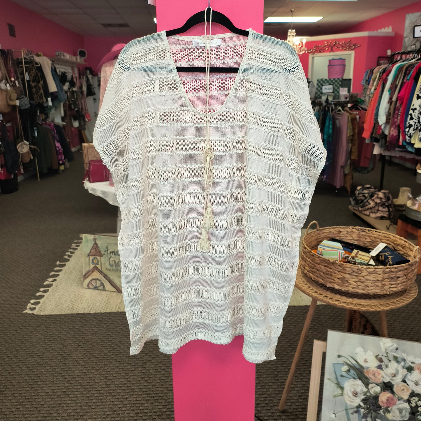 Cream top O/S 5/28/26